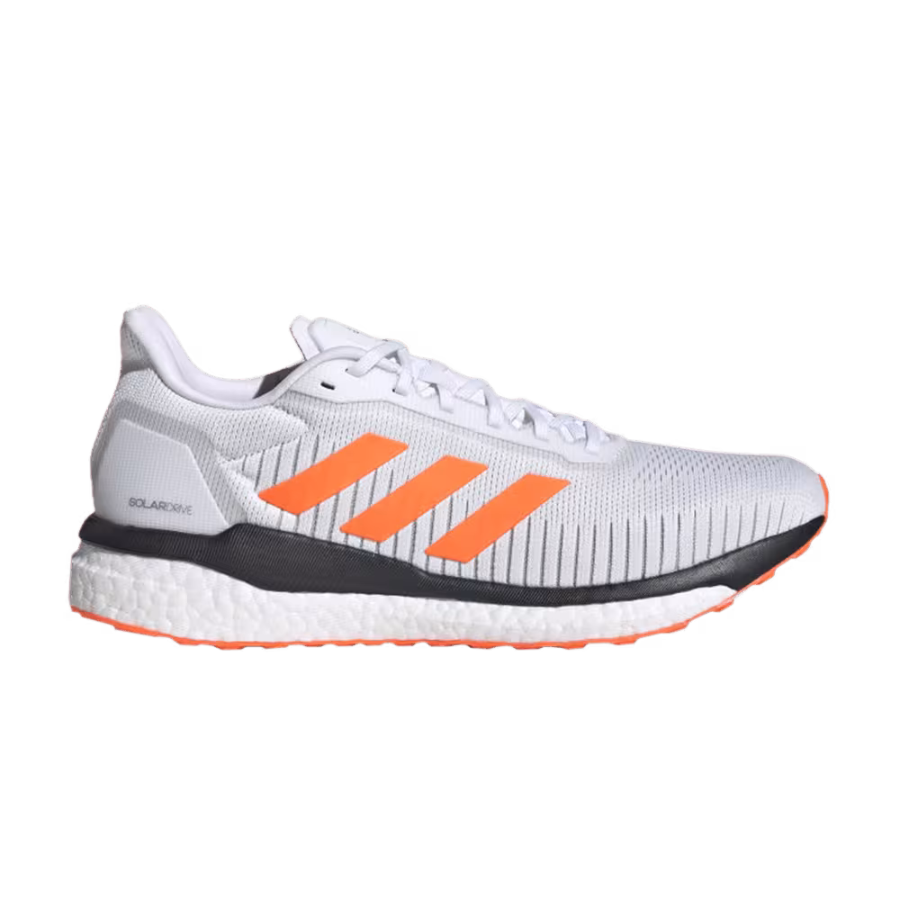 Adidas Solar Drive 19 White Solar Orange