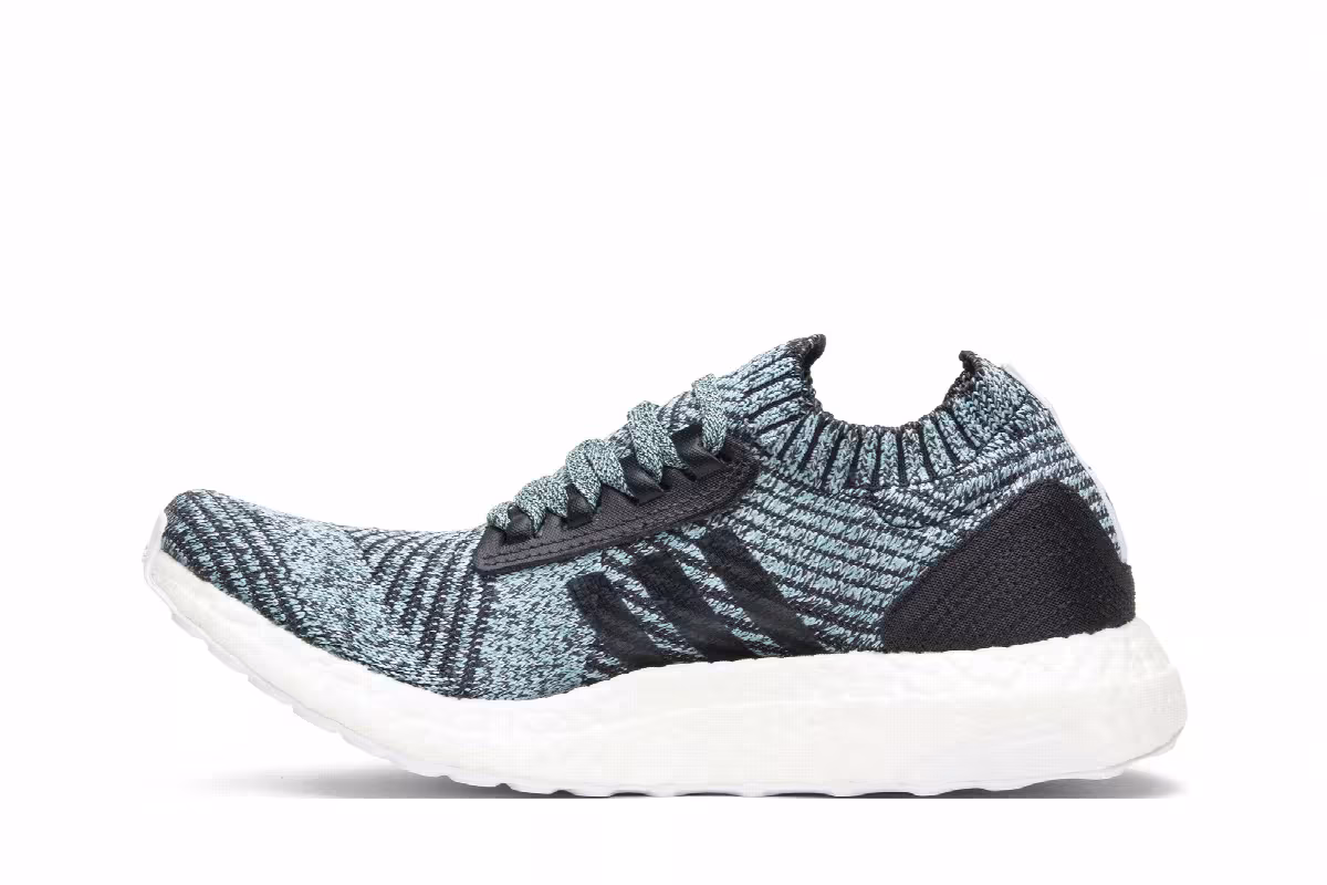 Parley x adidas Women's UltraBoost X Carbon, view 4