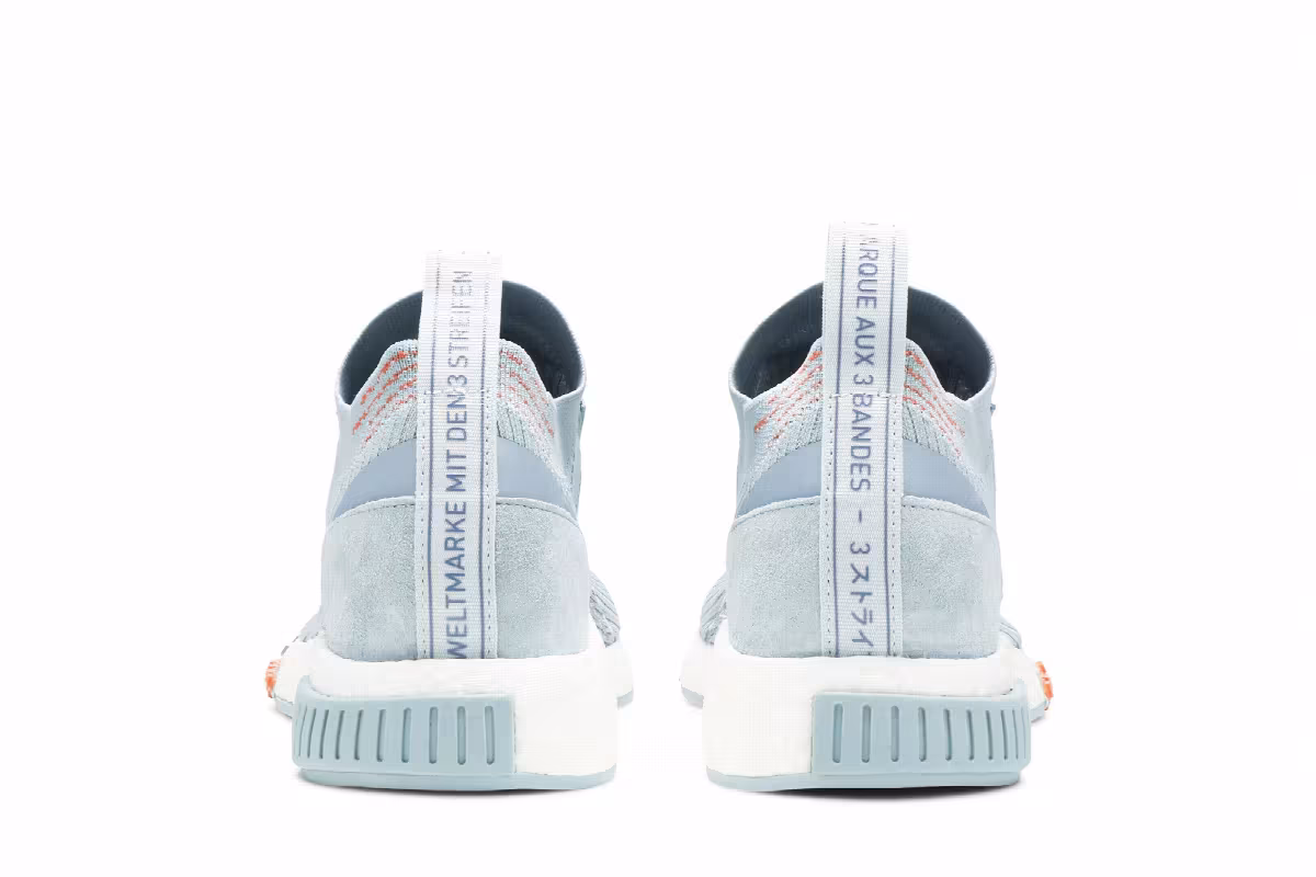 adidas Women's NMD_Racer Primeknit Blue Tint, view 7