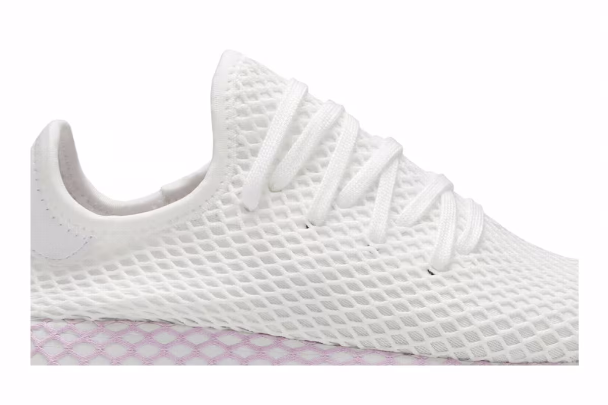adidas Women's Deerupt Cloud White, view 3