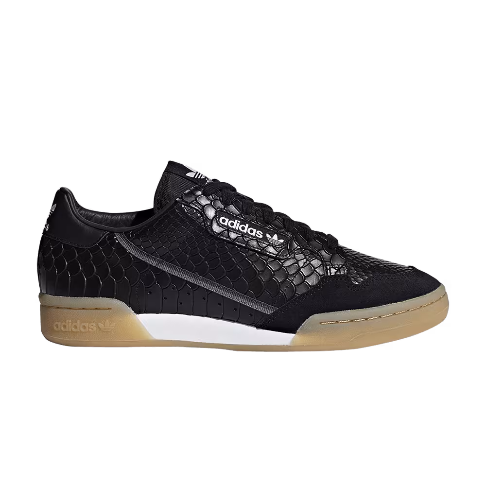 adidas Continental 80 Black Python