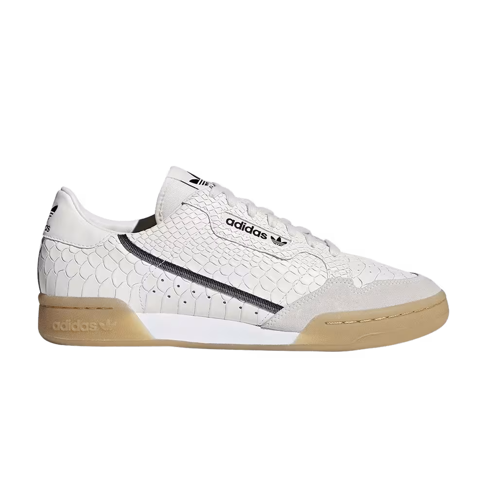 Adidas Continental 80 White Python
