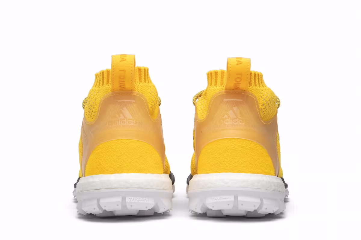 Gosha Rubchinskiy x adidas Copa Primeknit Boost Mid Gold, view 7
