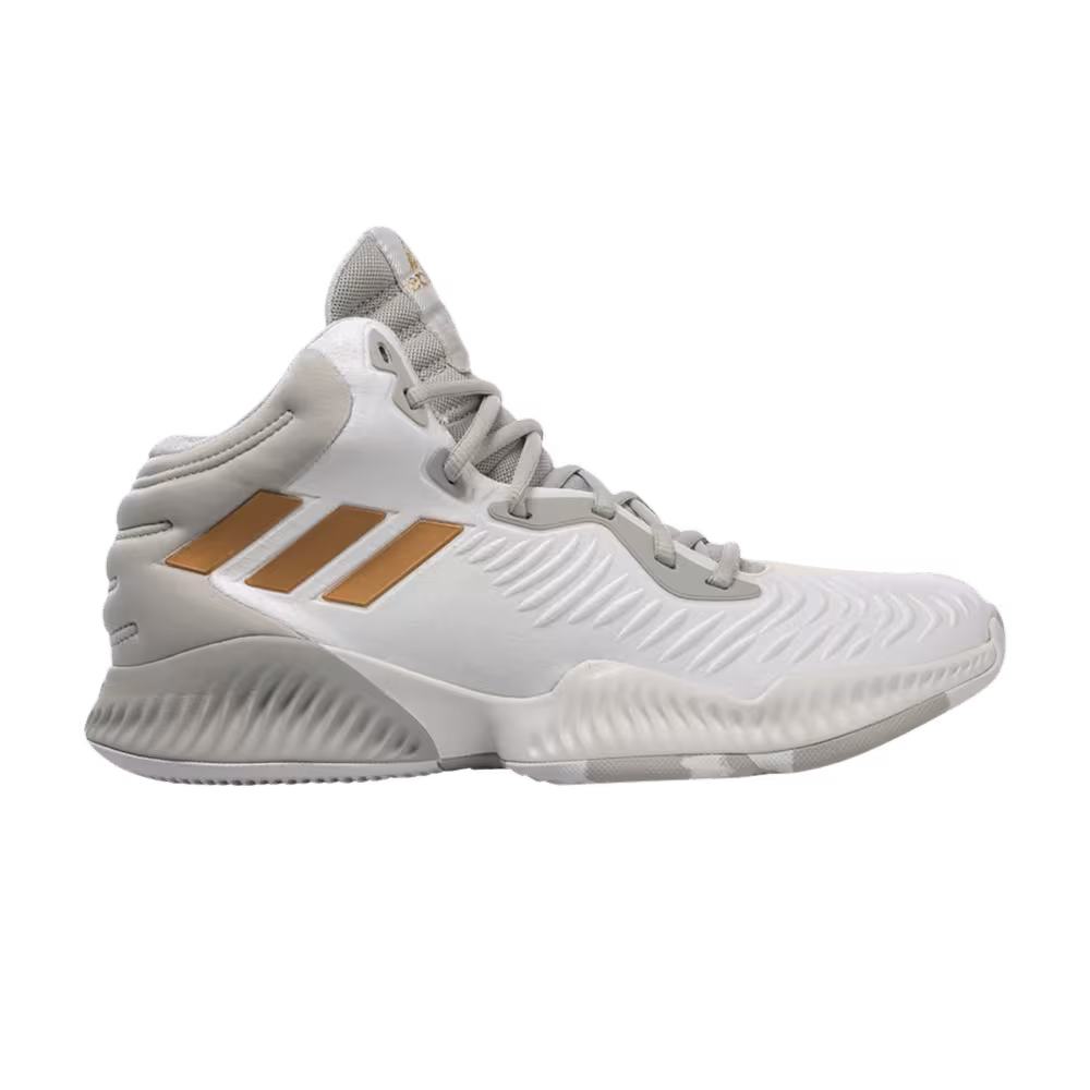 adidas Mad Bounce 2018 White Gold Metallic Grey