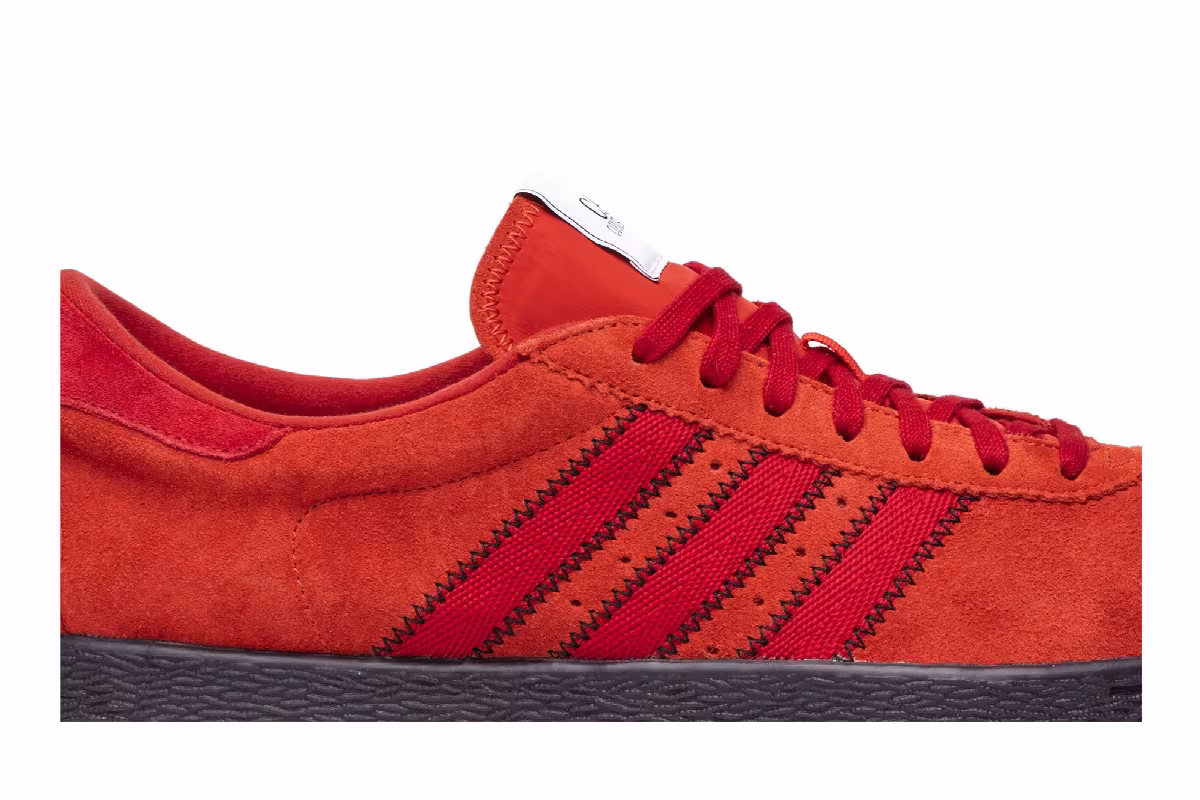 C.P. Company x adidas Tobacco Red Night, view 3