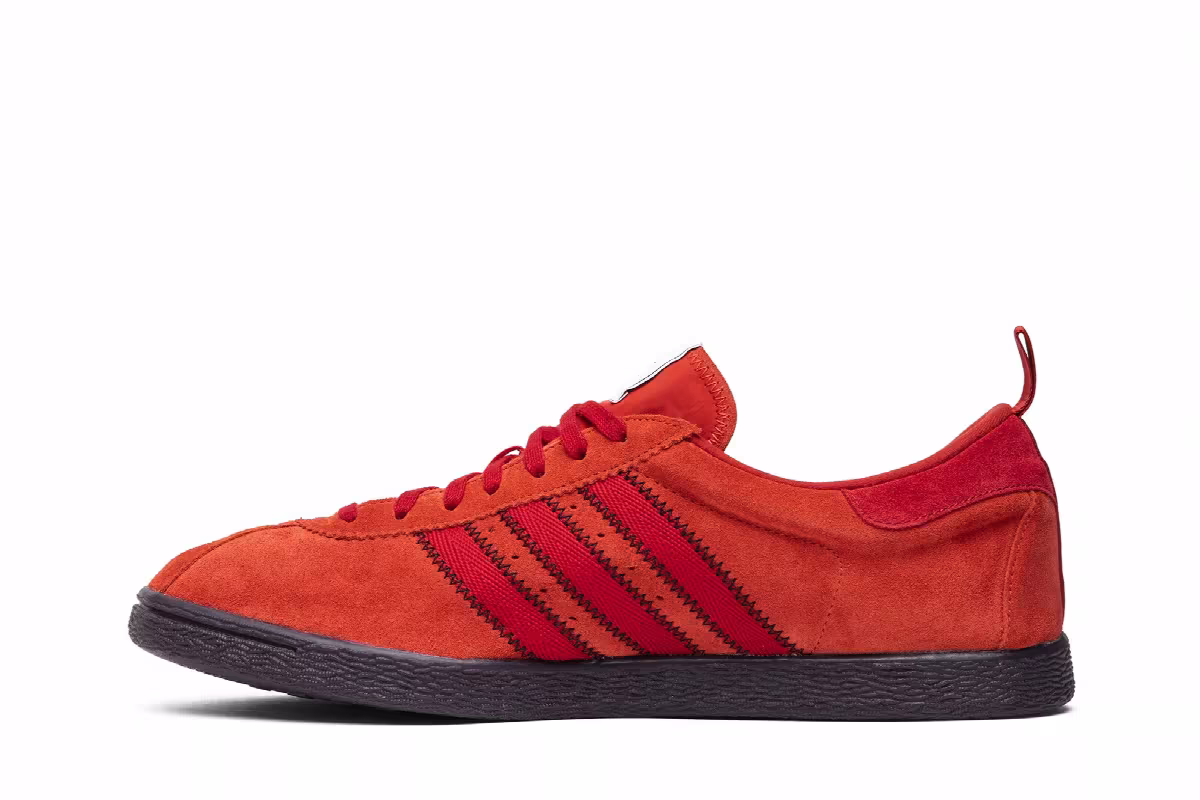 C.P. Company x adidas Tobacco Red Night, view 4