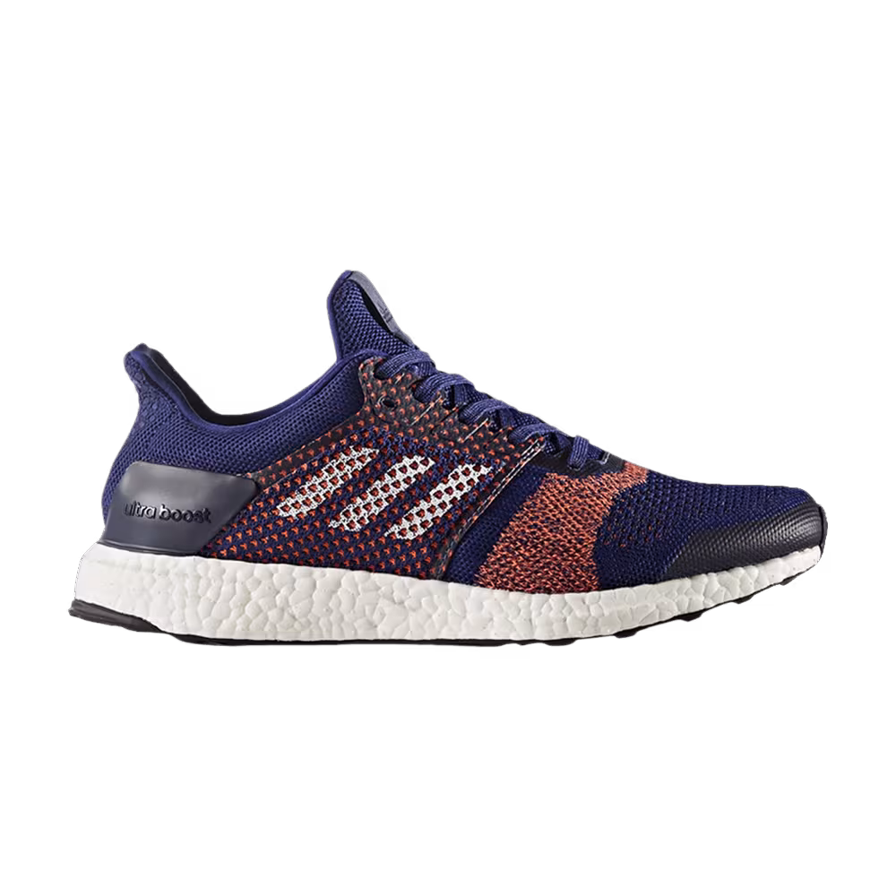 Adidas UltraBoost ST Blue Solar Orange