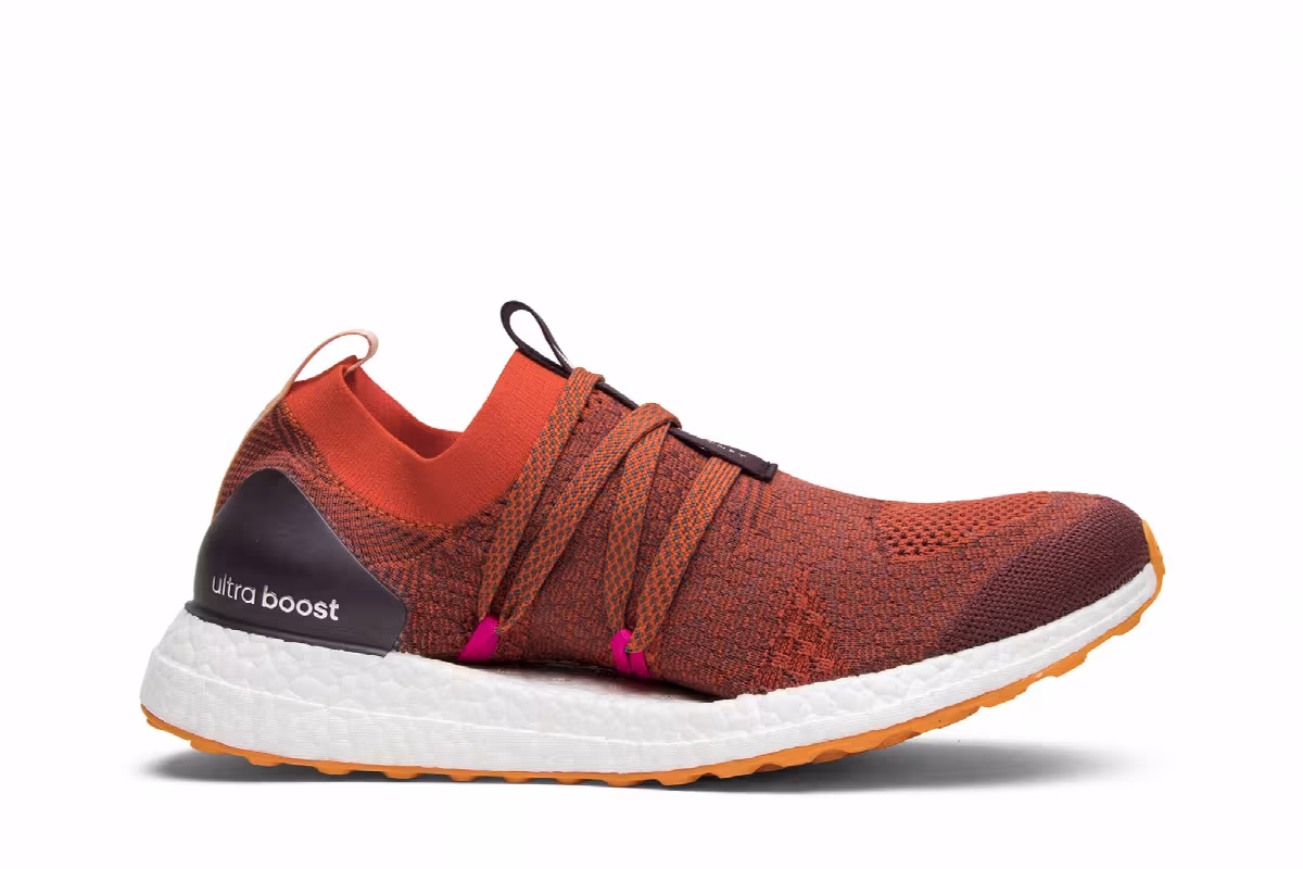 Stella McCartney x adidas Women's UltraBoost X Clay Red, view 2