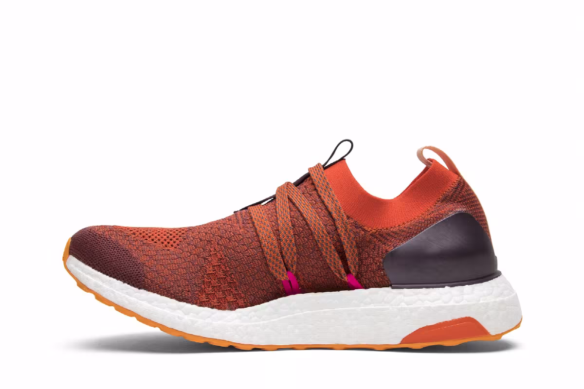 Stella McCartney x adidas Women's UltraBoost X Clay Red, view 4