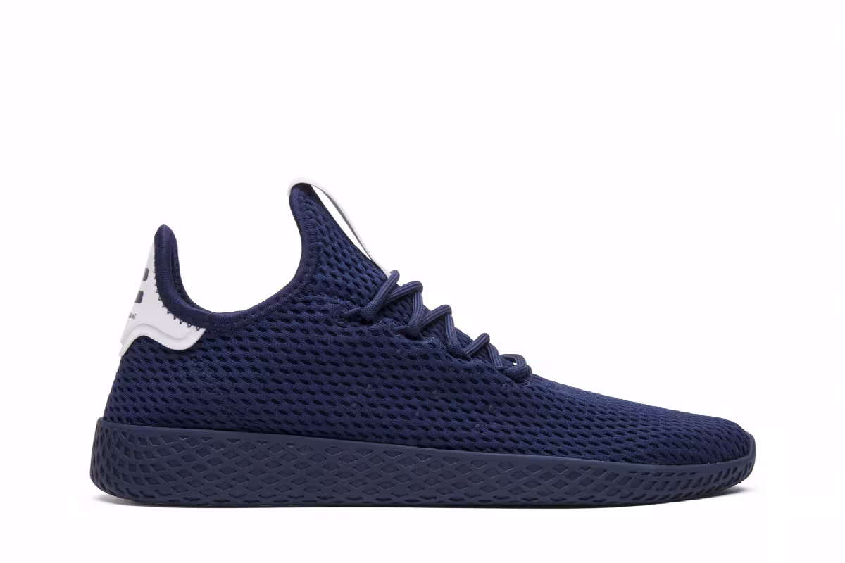 Pharrell x adidas Tennis Hu Dark Navy Blue, view 2