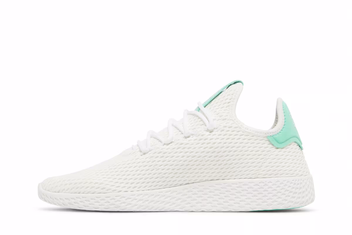 Pharrell x adidas Tennis Hu White, view 4