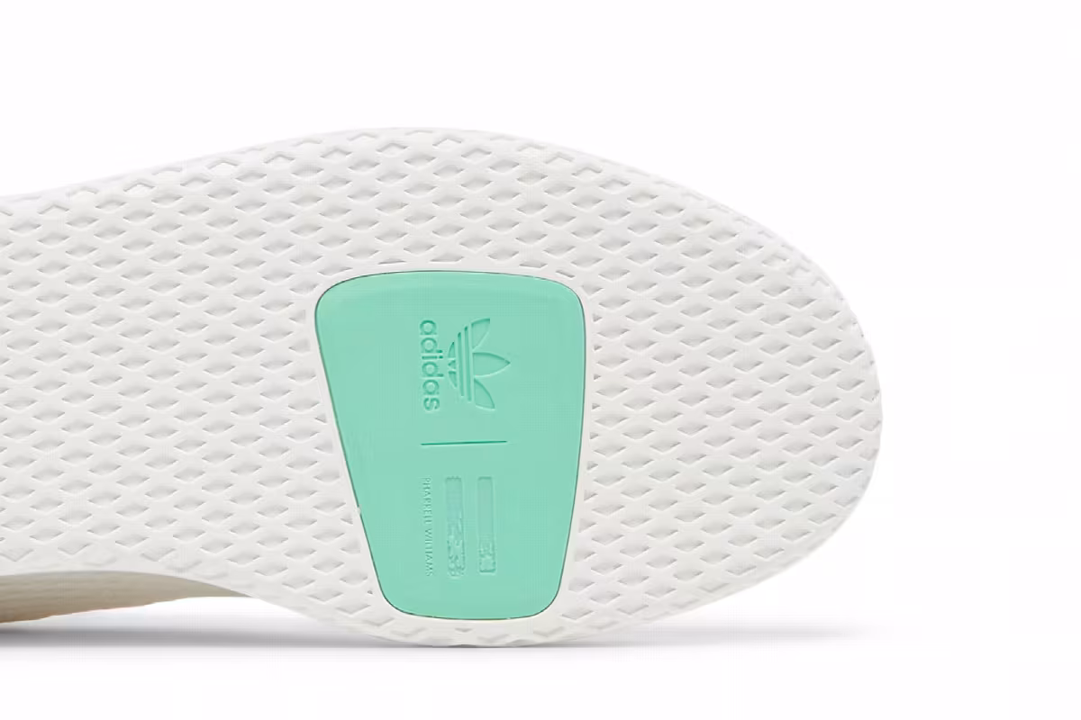 Pharrell x adidas Tennis Hu White, view 6