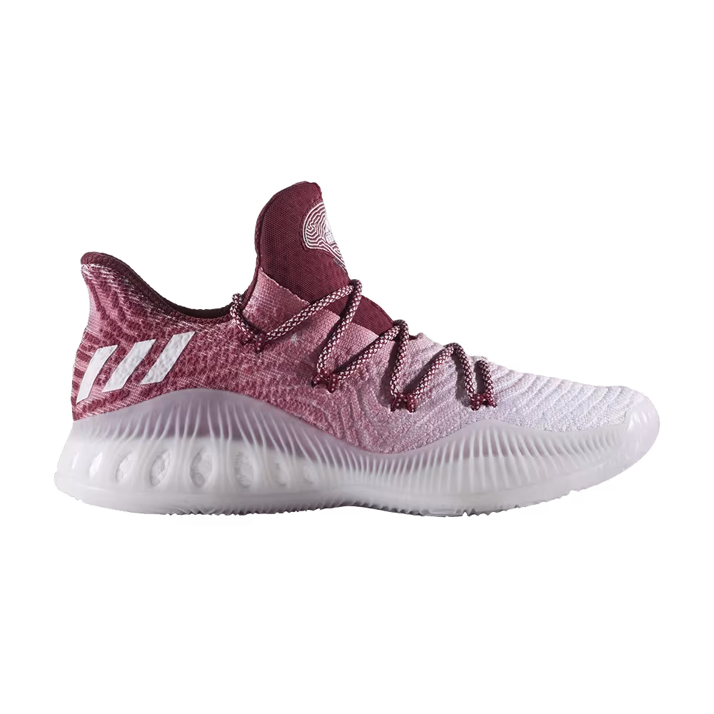 Adidas Crazy Explosive 2017 Primeknit Low Grey White Burgundy