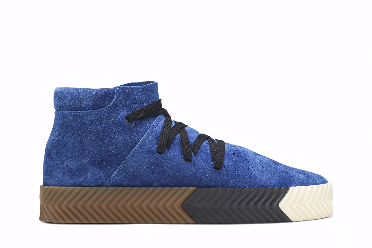Alexander Wang x adidas AW Skate Mid Bluebird, view 2