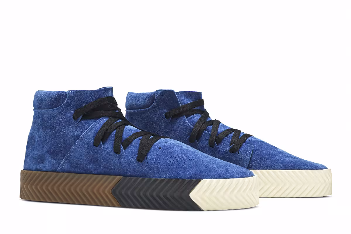 Alexander Wang x adidas AW Skate Mid Bluebird, view 9