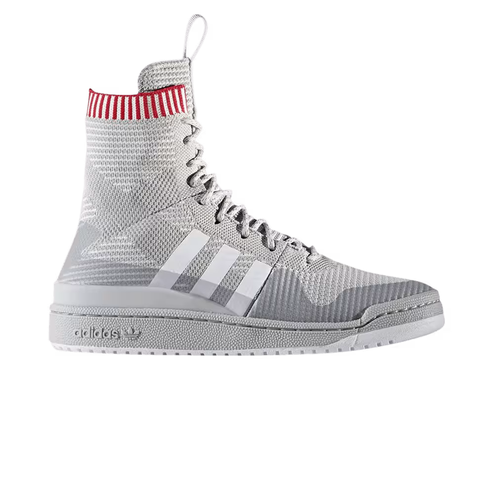 Adidas Forum Winter Primeknit Grey Scarlet