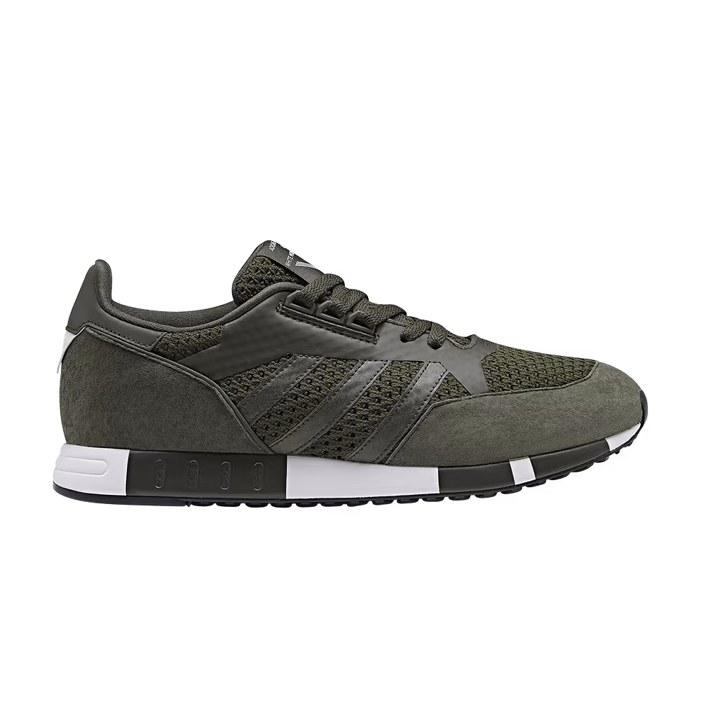 White Mountaineering x adidas Boston Super Primeknit Olive