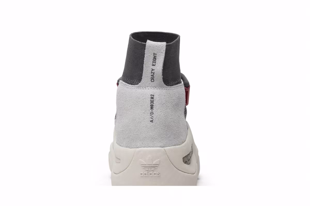 adidas Crazy 8 ADV Grey, view 8