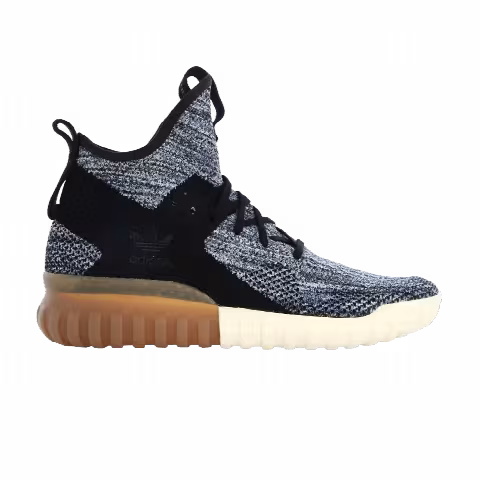 Adidas Tubular X Primeknit 'Black Blue'