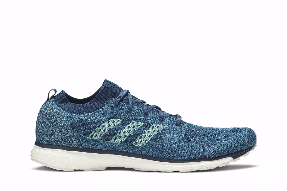 Parley x adidas Adizero Boost Primeknit Blue Night, view 2