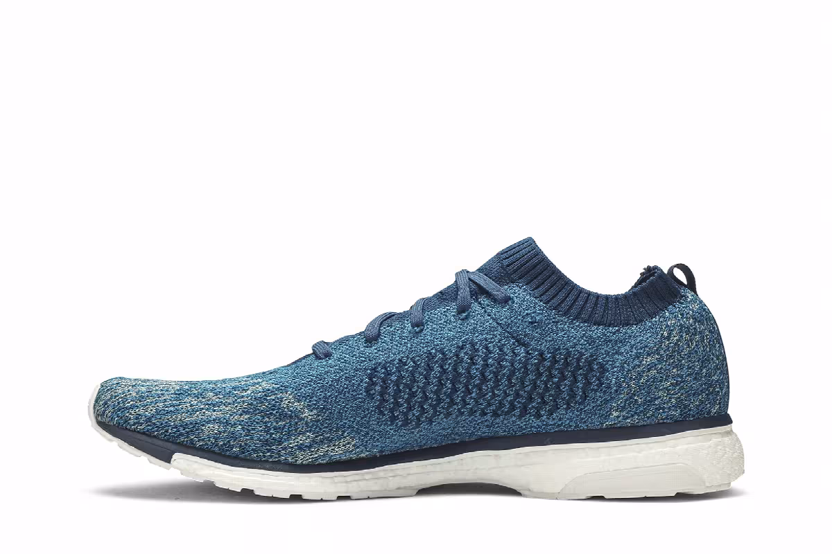 Parley x adidas Adizero Boost Primeknit Blue Night, view 4