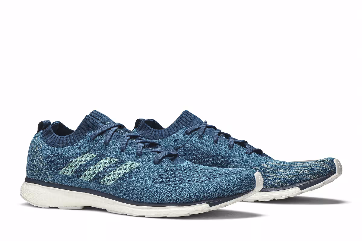 Parley x adidas Adizero Boost Primeknit Blue Night, view 9