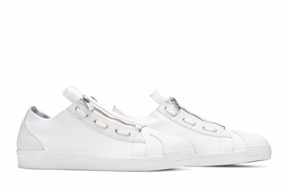 Adidas Y-3 Super Zip Core White, view 9