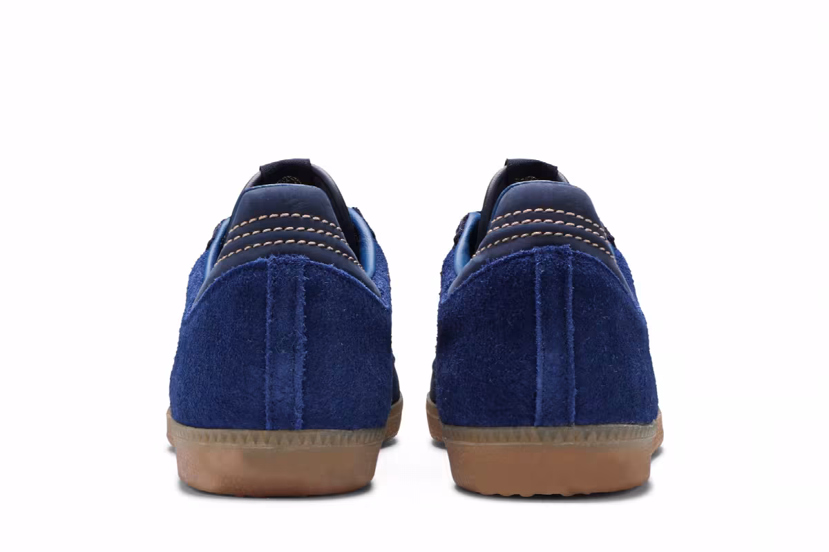 Starcow x adidas Samba Navy, view 7