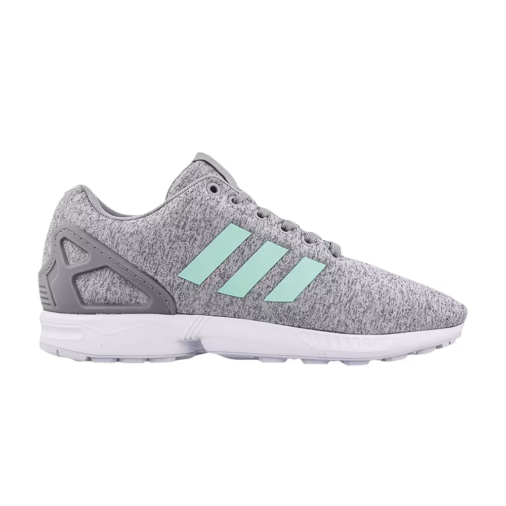 Adidas Women's ZX Flux Medium Grey Easy Mint