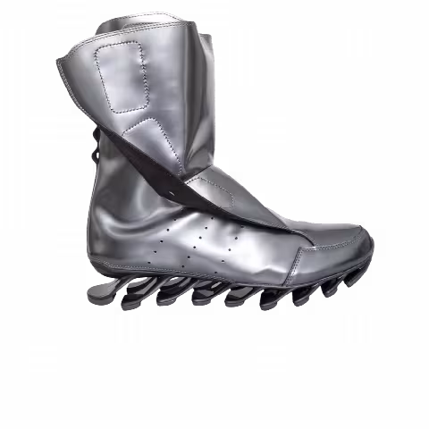 Rick Owens x adidas Springblade High Boot 'Silver Metallic'