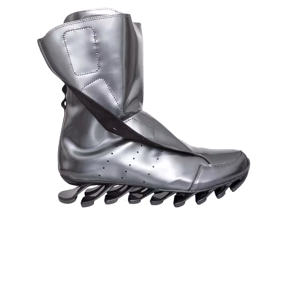 Rick Owens x adidas Springblade High Boot Silver Metallic