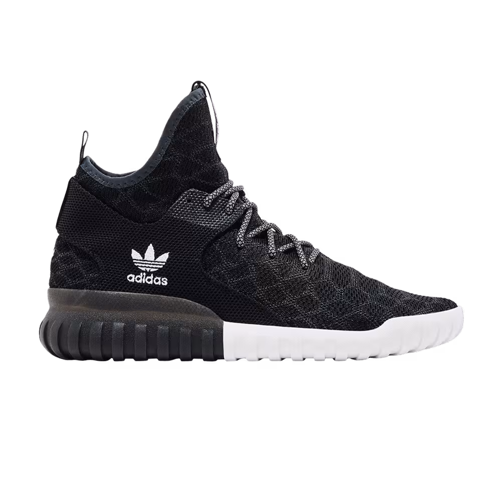 Adidas Tubular X Primeknit Core Black Carbon