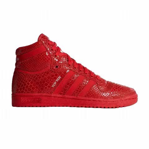 Adidas Top Ten Hi 'Red Snakeskin'