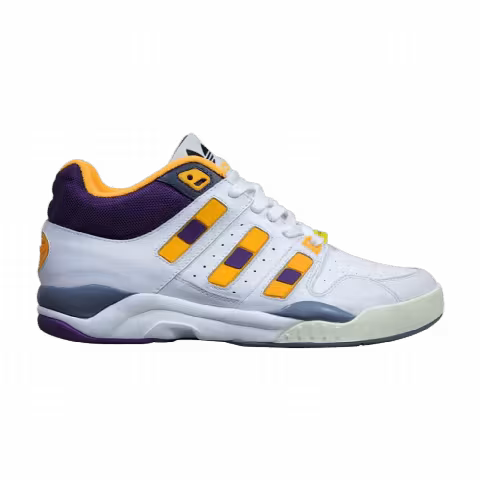 Adidas Torsion Court Strategy 'White Gold Purple'