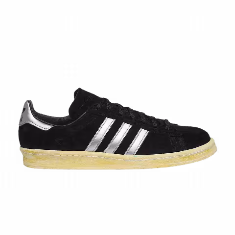 mita x adidas Campus 80s 'Black Metallic Silver'