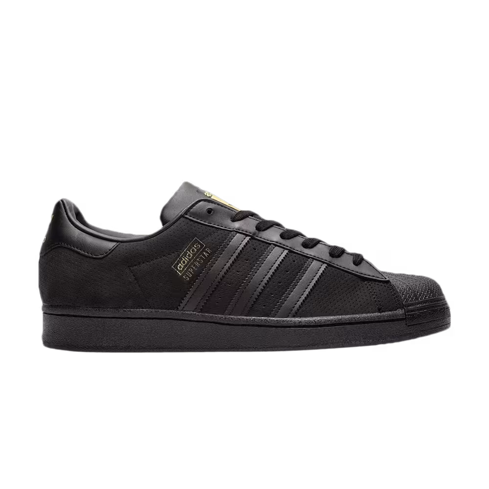 Adidas Superstar Perforated Pack - Black Gold