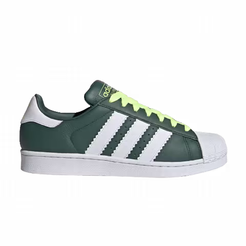Adidas Superstar 'Collegiate Green Hi-Res Yellow'