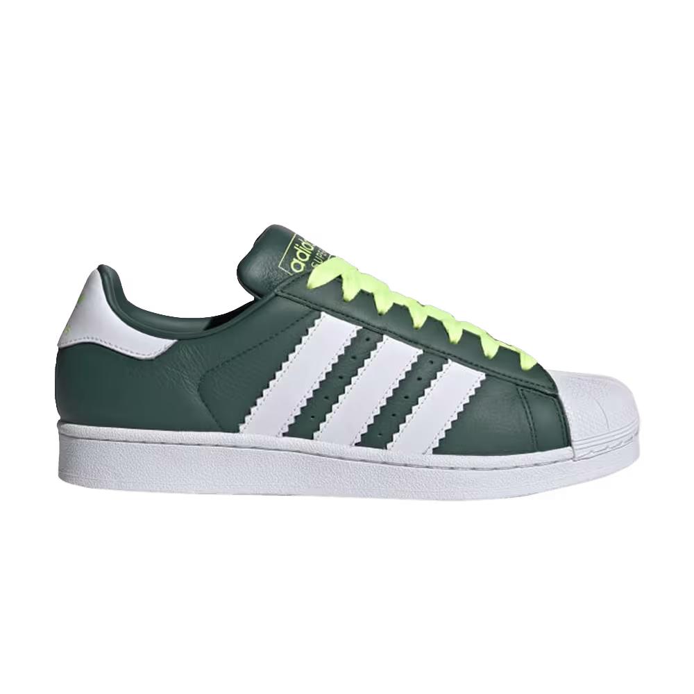 Adidas Superstar Collegiate Green Hi-Res Yellow