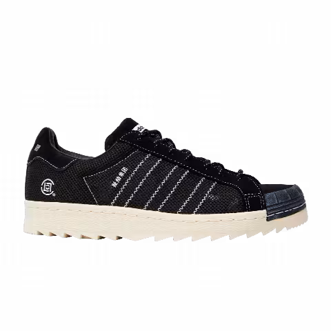 CLOT x Neighborhood x adidas Superstar 'Black' Sample