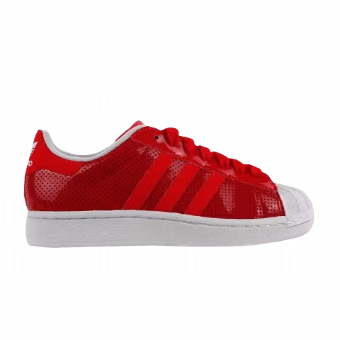 Adidas Superstar 'Patent Red'