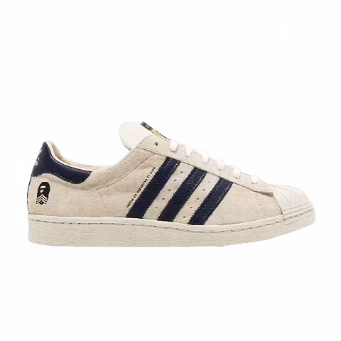 A Bathing Ape x adidas Superstar 80s 'Tan'