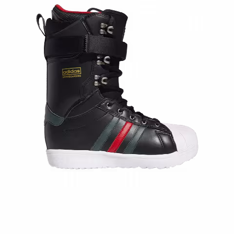 Adidas Superstar ADV Boot 'Black Mineral Green Scarlet'