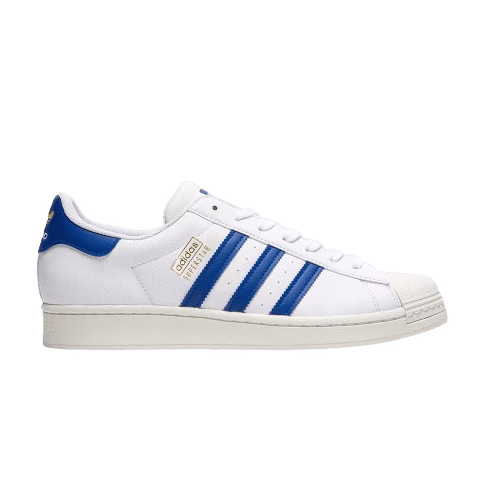 Adidas Superstar Perforated Pack - White Royal