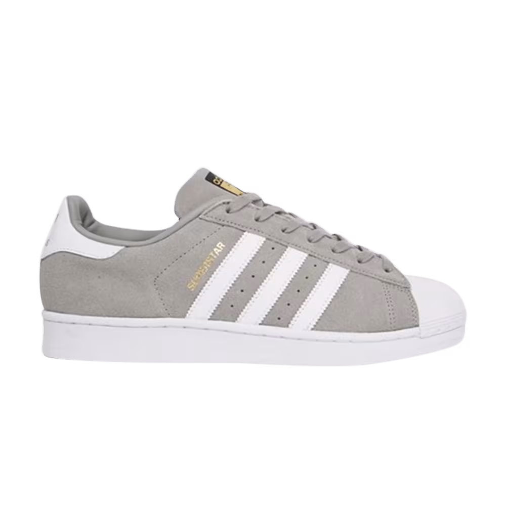 Adidas Superstar Suede Charcoal Grey