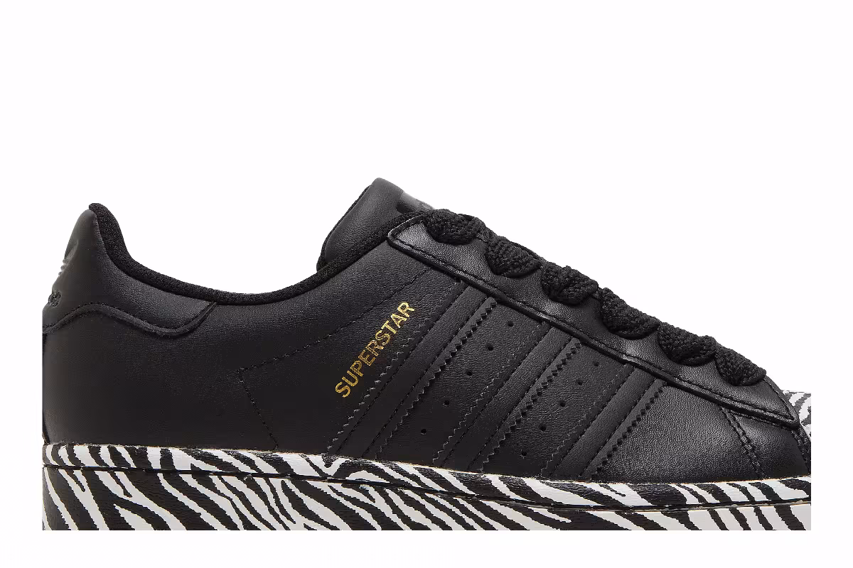 Adidas Women's Superstar Zebra Print, view 3