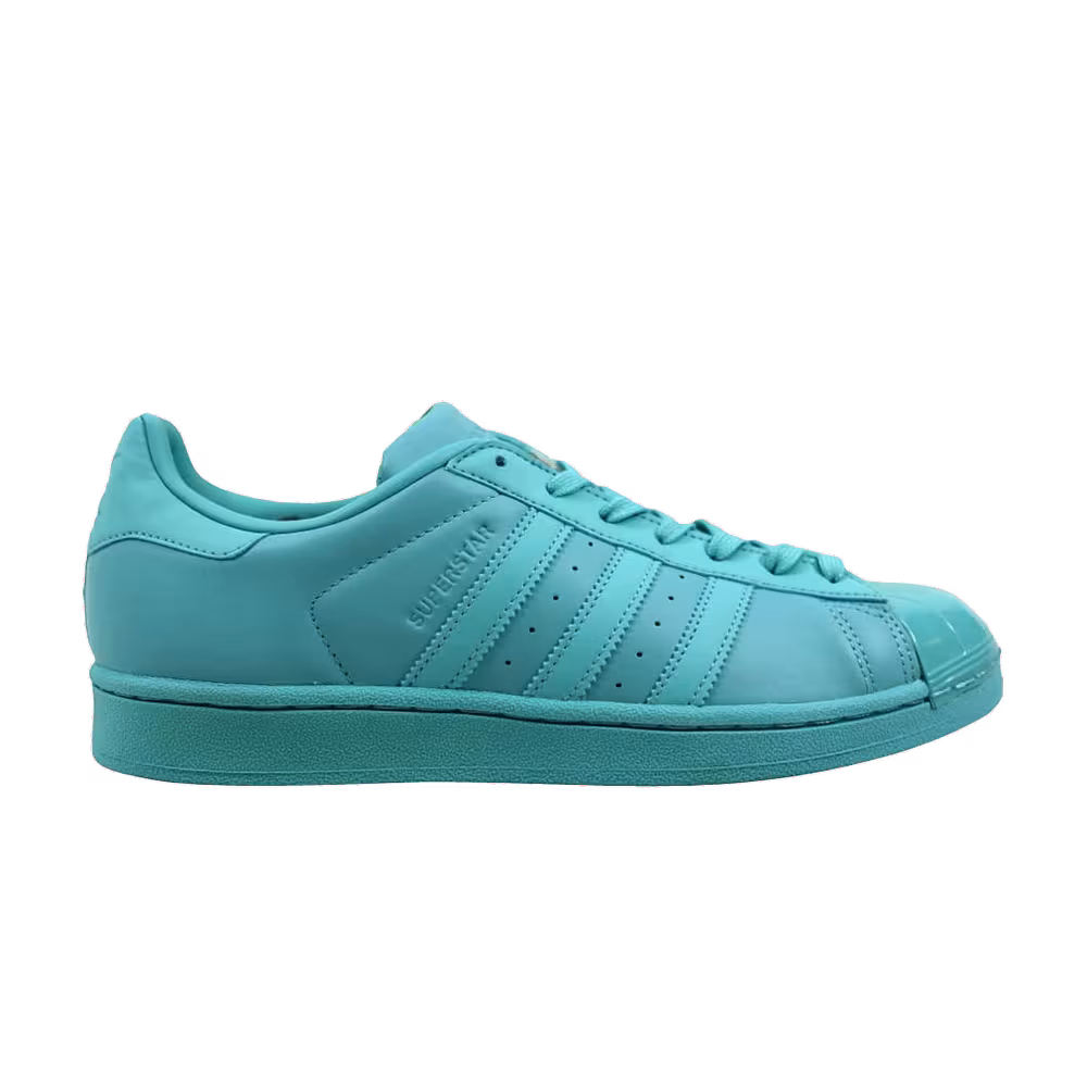 Adidas Women's Superstar Glossy Toe Mint