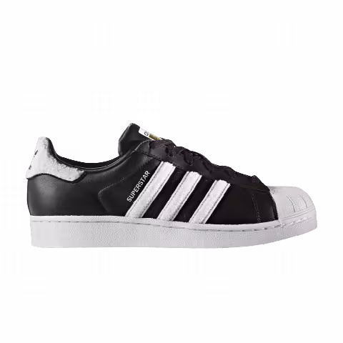 Adidas Wmns Superstar 'Black White Chenille'