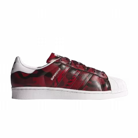 Adidas Wmns Superstar 'Red Camo Rose'