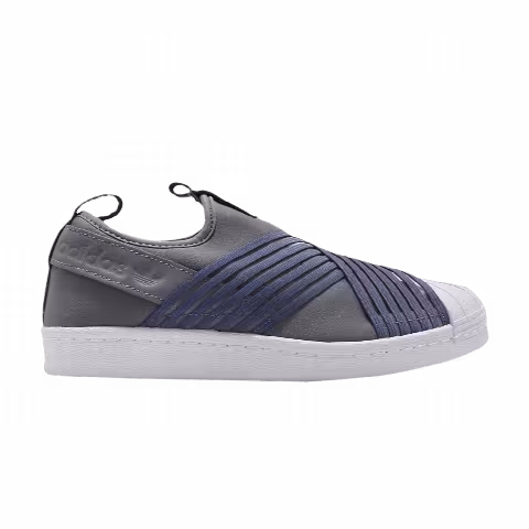 Adidas Wmns Superstar Slip On 'Grey Raw Indigo'