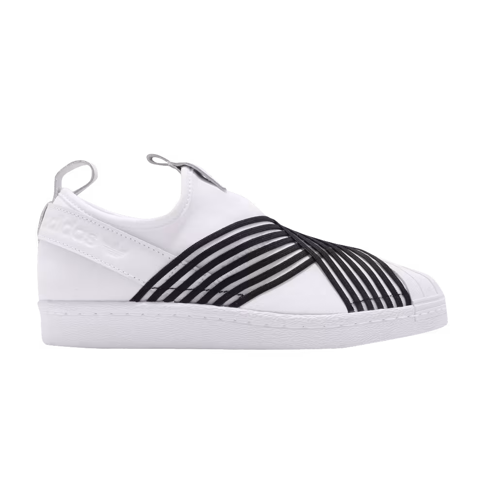Adidas Women's Superstar Slip-On Footwear White